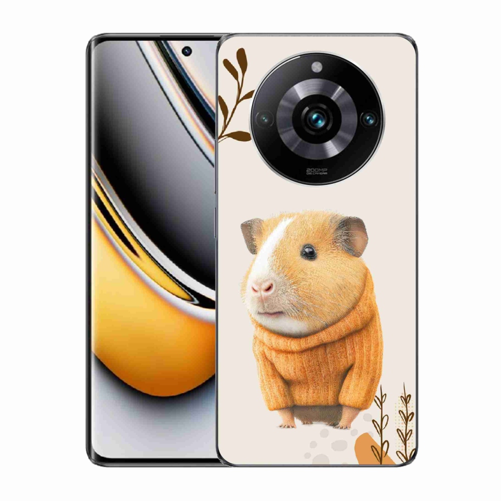 Gelový kryt mmCase na Realme 11 Pro/11 Pro+ - morče ve svetru