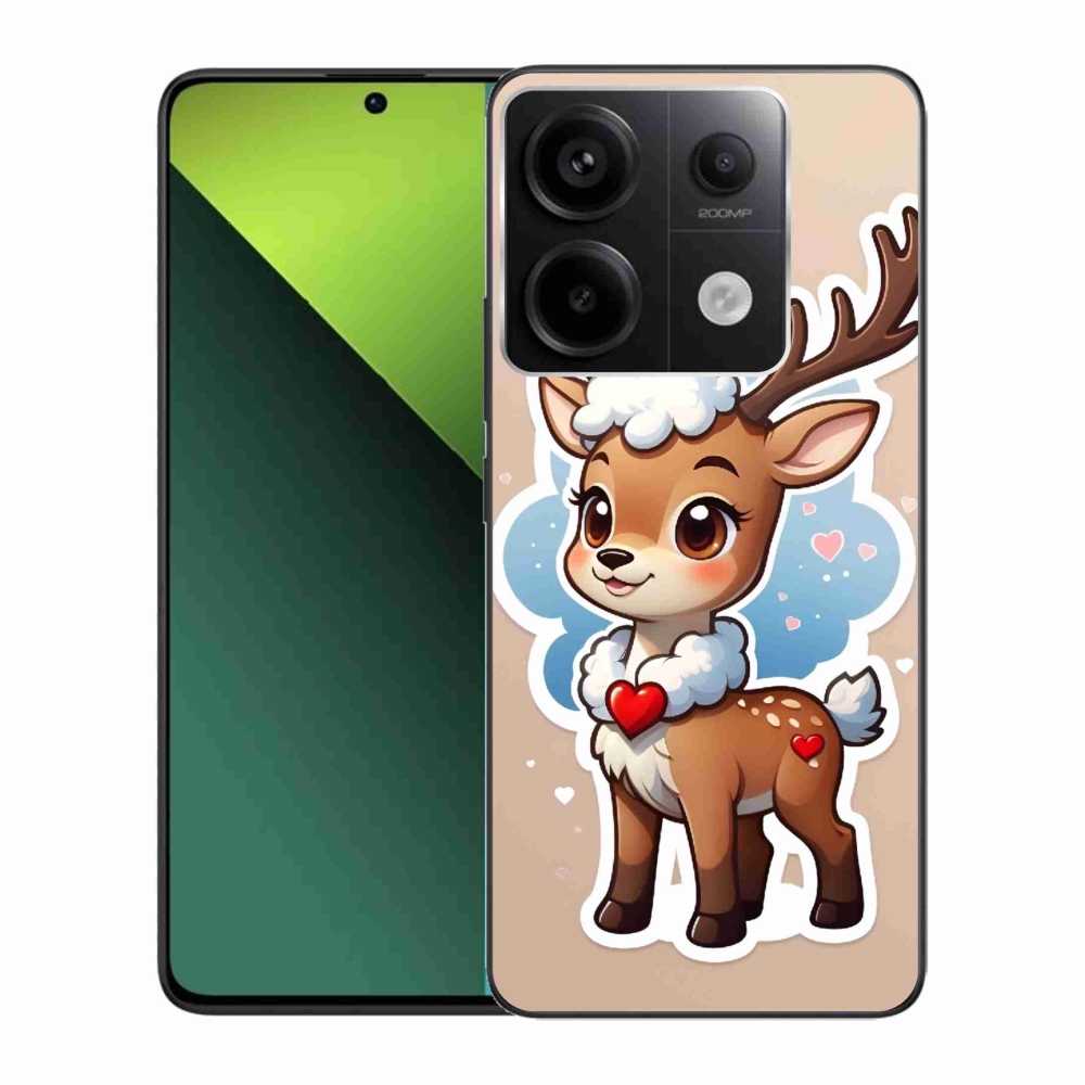 Gelový kryt mmCase na Xiaomi Redmi Note 13 Pro 5G/Poco X6 5G - kreslený sob