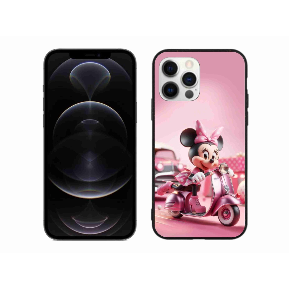 Gelový kryt mmCase na iPhone 12 Pro Max - minnie 1