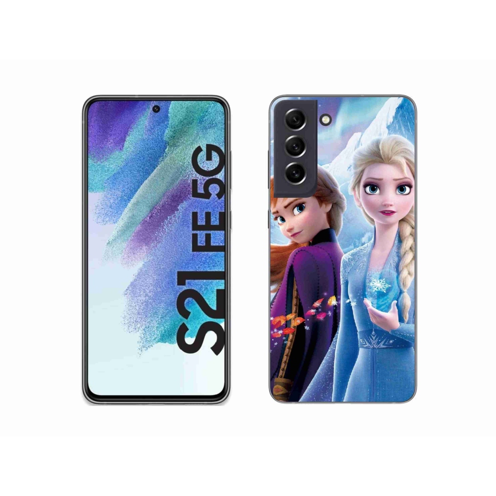 Gelový kryt mmCase na Samsung Galaxy S21 FE 5G - ledové království 3