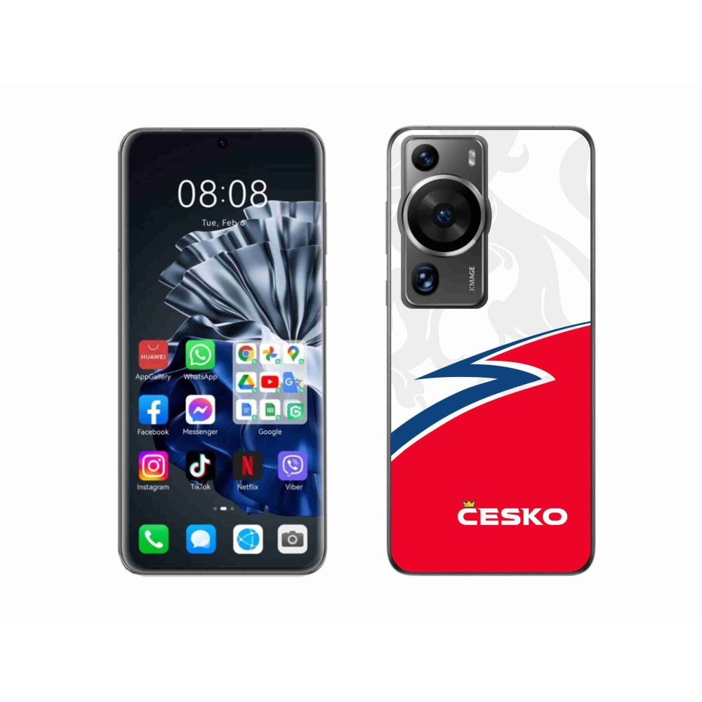 Gelový kryt mmCase na Huawei P60 Pro - Česko 1