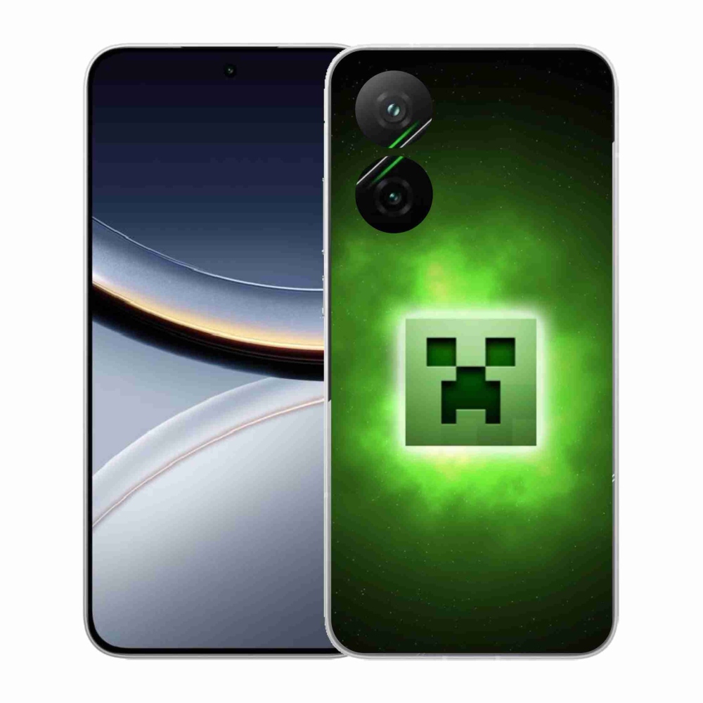 Gelový kryt mmCase na Xiaomi Poco F7 5G - minecraft