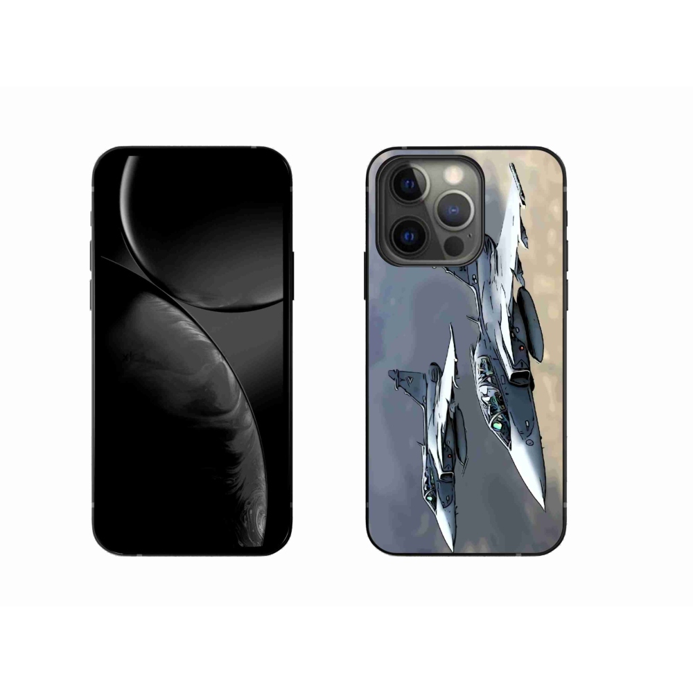 Gelový kryt mmCase na iPhone 13 Pro 6.1 - stíhačky