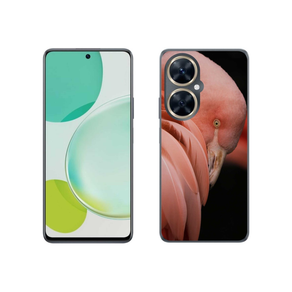 Gelový kryt mmCase na Huawei Nova 11i - plameňák 3
