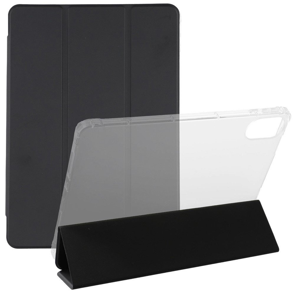 Tri-Fold chytré skládací pouzdro na tablet Xiaomi Redmi Pad 2 - černé