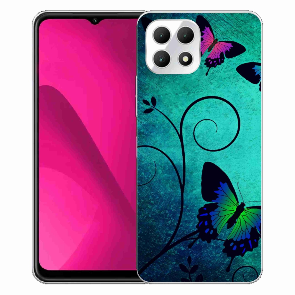 Gelový kryt mmCase na T-Mobile T Phone 2 - barevní motýli