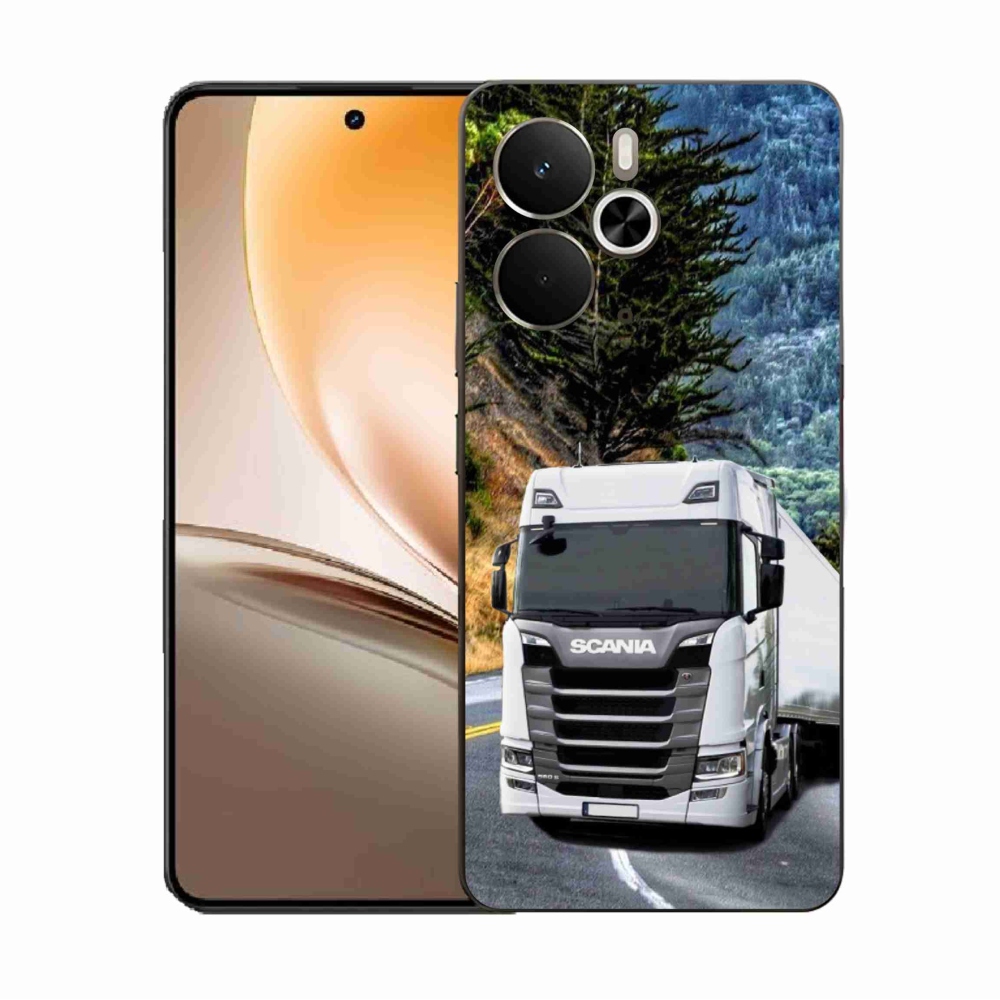 Gelový kryt mmCase na Realme 14 5G - kamion 1