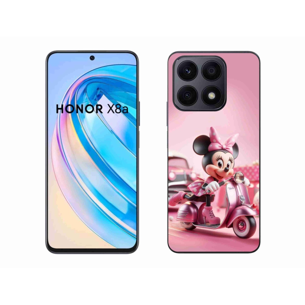 Gelový kryt mmCase na Honor X8a - minnie 1