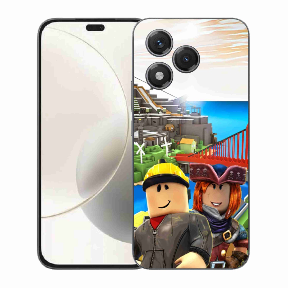 Gelový kryt mmCase na Honor 400 Lite - roblox 1