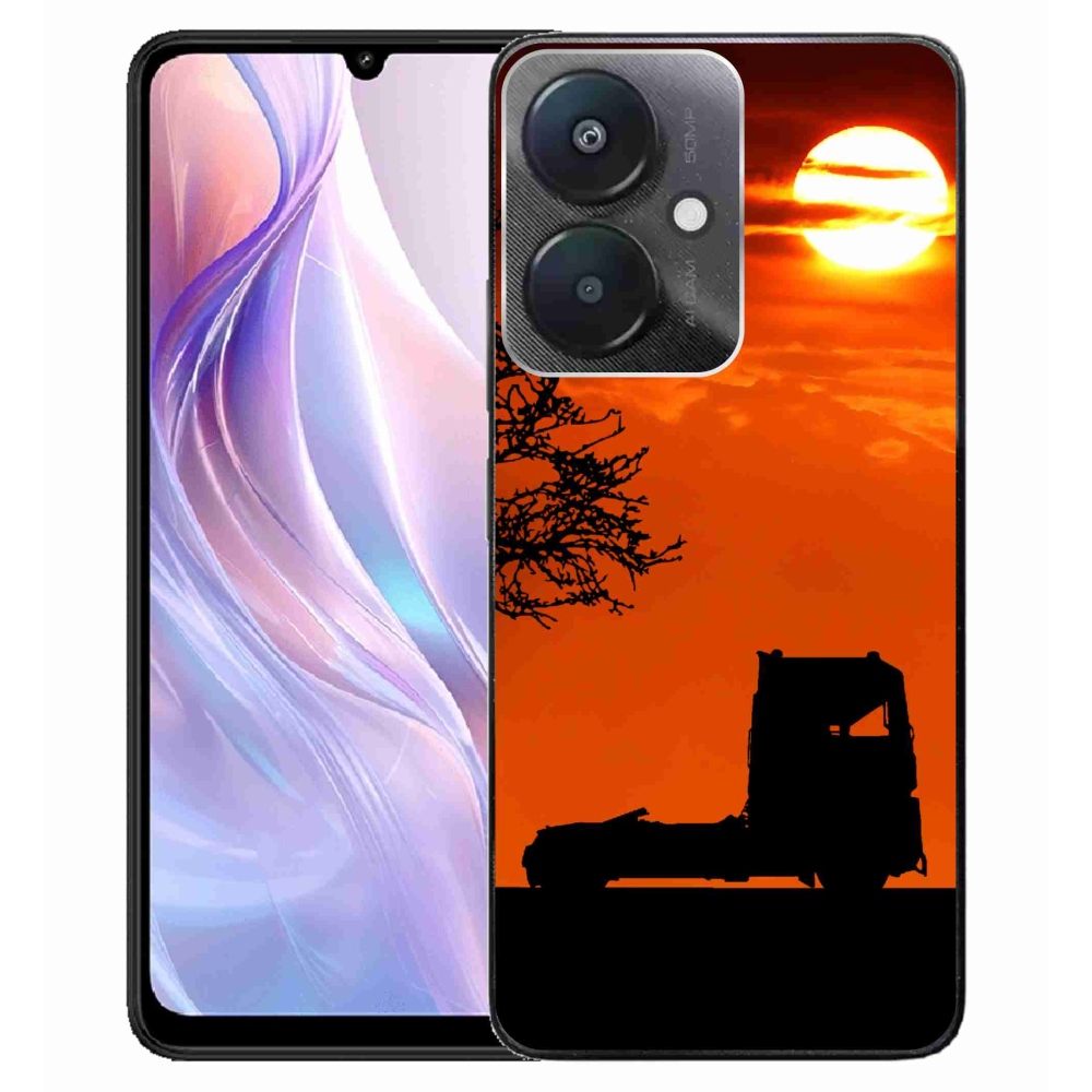 Gelový kryt mmCase na Xiaomi Redmi 13C 5G - kamion 3