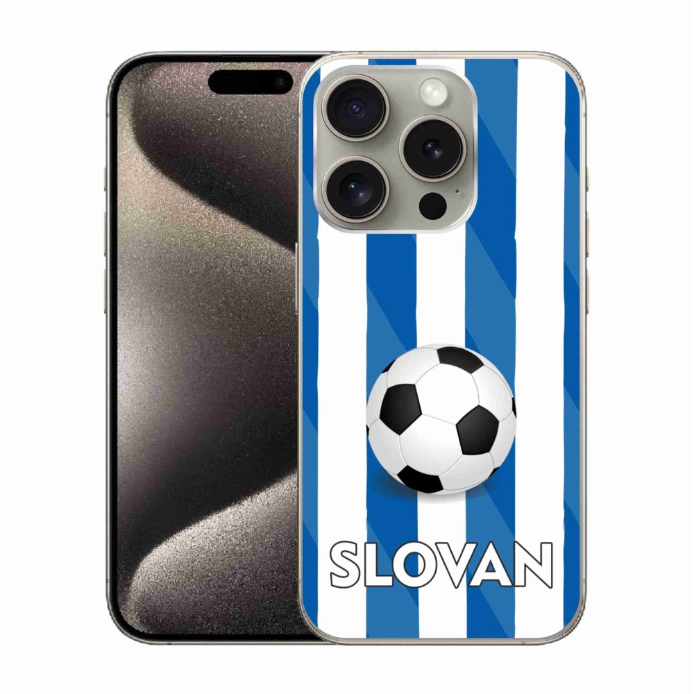 Gelový kryt mmCase na iPhone 15 Pro - Slovan