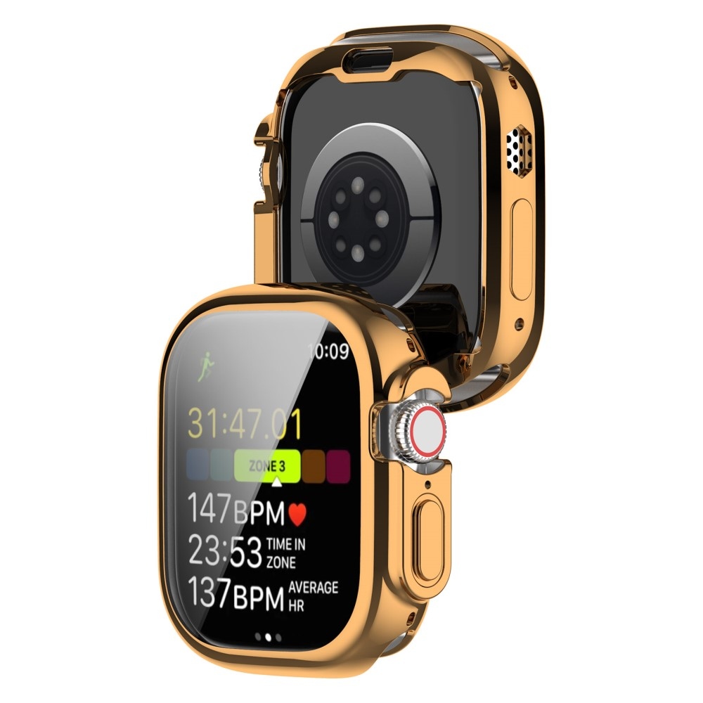 Soft nasazovací gelové ochranné pouzdro pro Apple Watch Ultra/Ultra 2 49 mm - růžovozlaté
