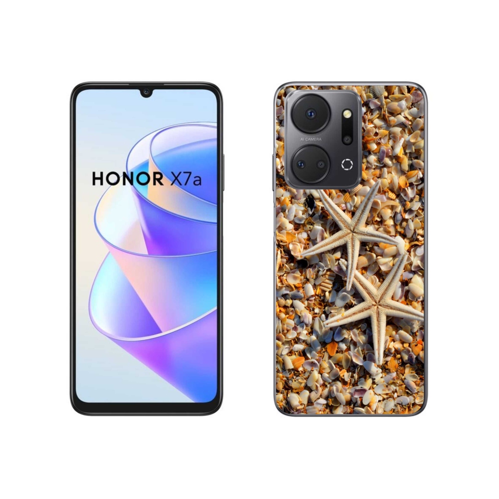 Gelový kryt mmCase na Honor X7a - mořské hvězdice