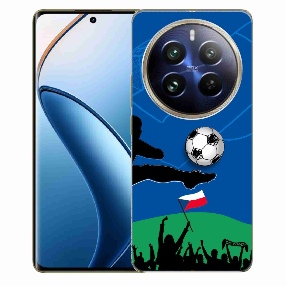 Gelový kryt mmCase na Realme 12 Pro 5G/12 Pro+ 5G - fanoušci fotbalu