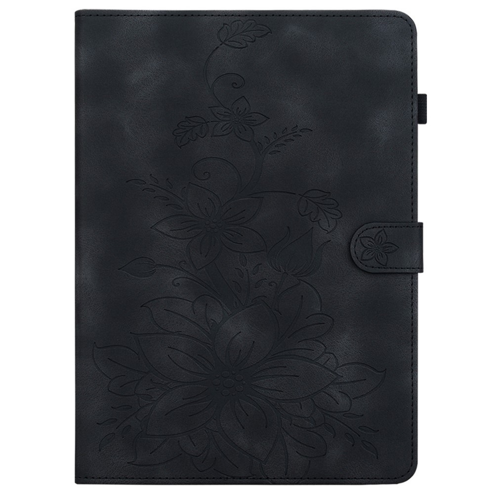 Flowers zavírací pouzdro na Lenovo Tab K11 Plus - černé