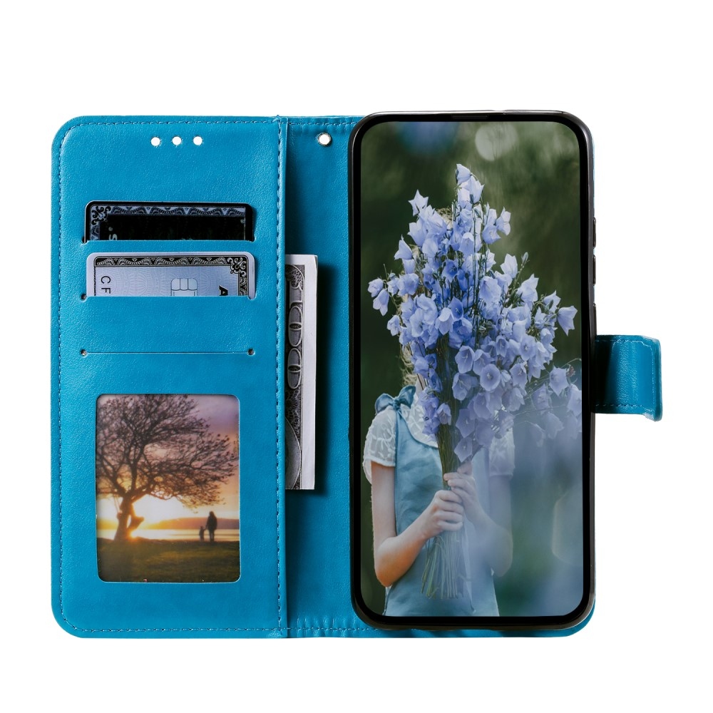 Mandala knížkové pouzdro na Samsung Galaxy S25 Ultra - modré
