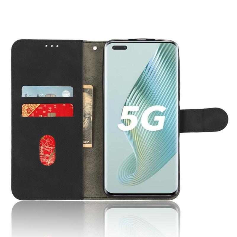 Wallet knížkové pouzdro na Honor Magic 5 Pro 5G - černé