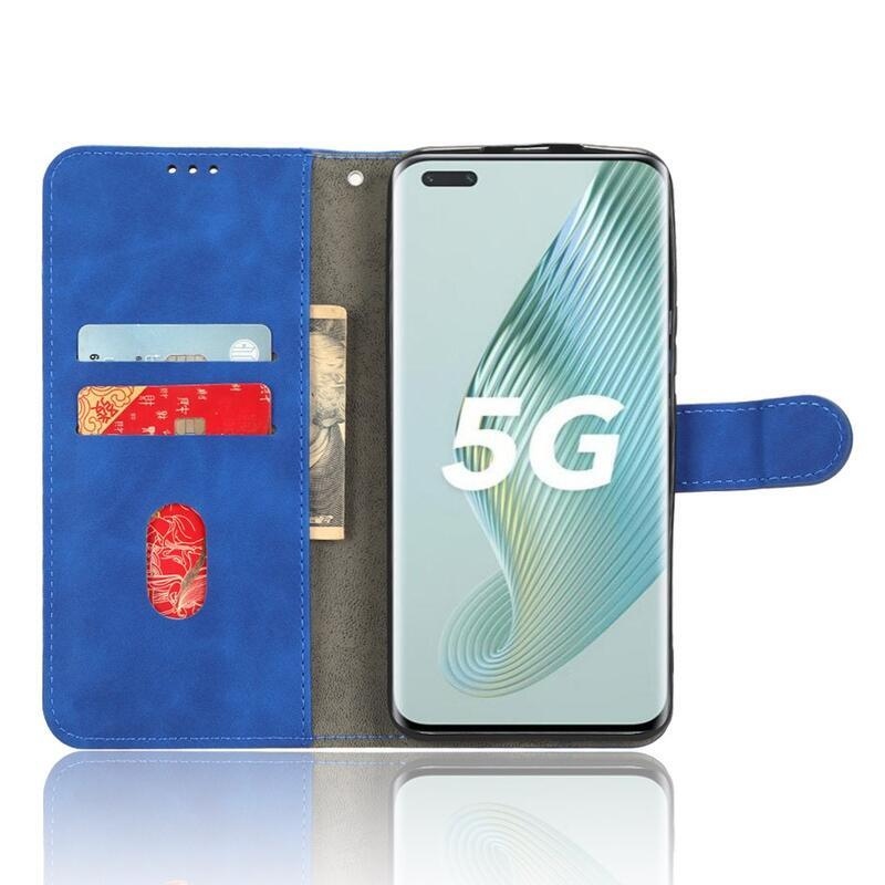 Wallet knížkové pouzdro na Honor Magic 5 Pro 5G - modré