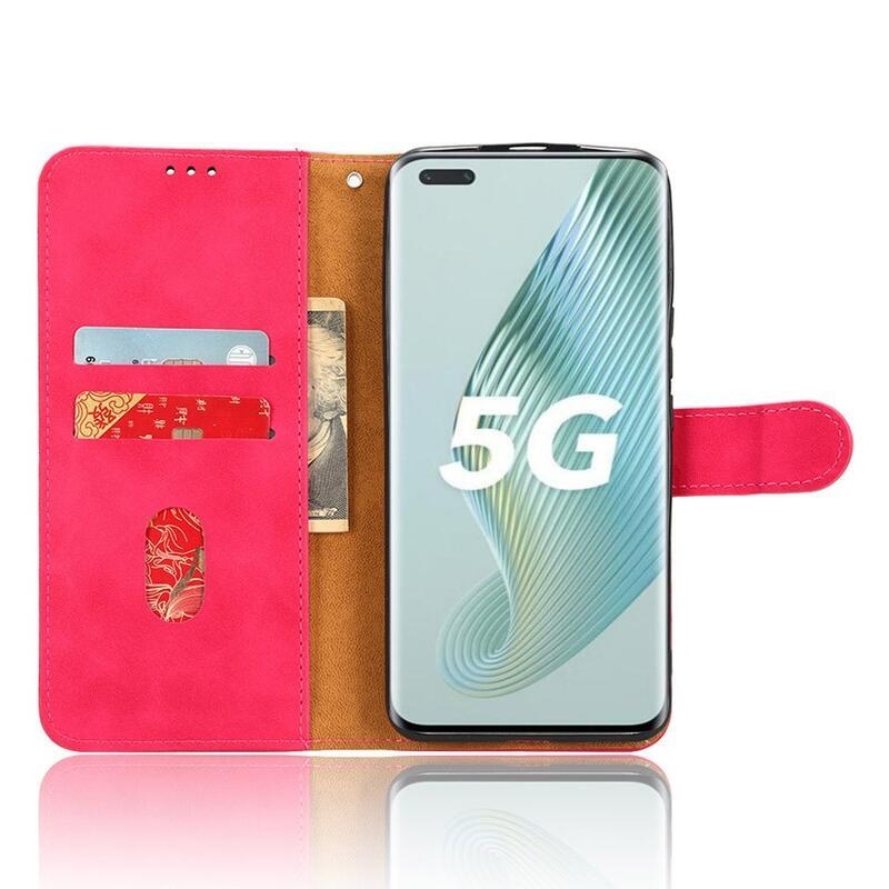 Wallet knížkové pouzdro na Honor Magic 5 Pro 5G - rose