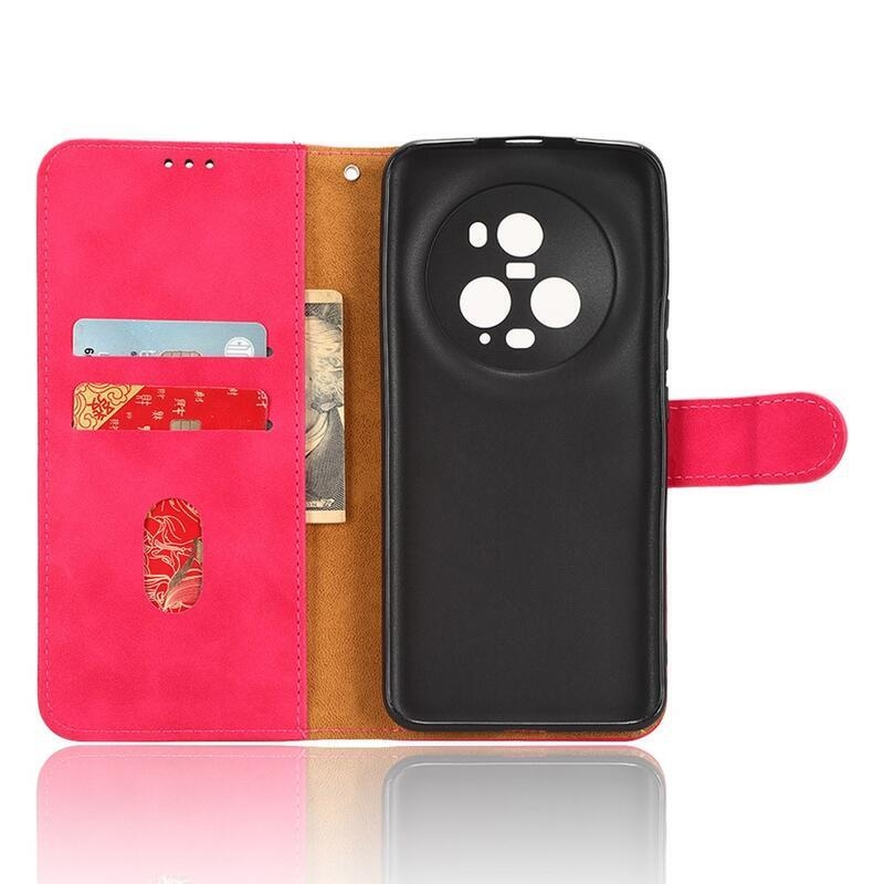 Wallet knížkové pouzdro na Honor Magic 5 Pro 5G - rose