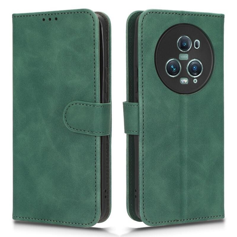 Wallet knížkové pouzdro na Honor Magic 5 Pro 5G - zelené