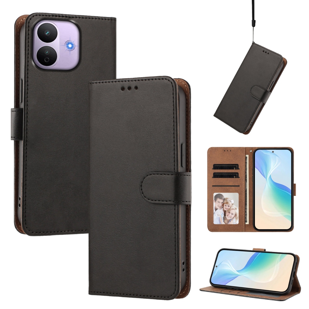 Wallet knížkové pouzdro na mobil Xiaomi Redmi Note 17 Pro 5G - černé