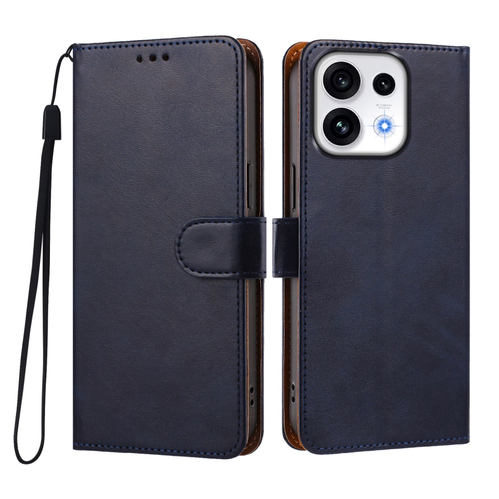Wallet knížkové pouzdro na Oppo Reno 16 Pro 5G/Oppo Reno 16 5G - modré