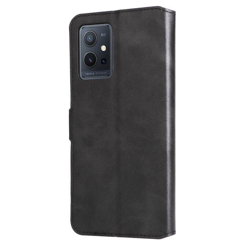 Wallet peněženkové pouzdro na mobil Vivo Y55 5G - černé