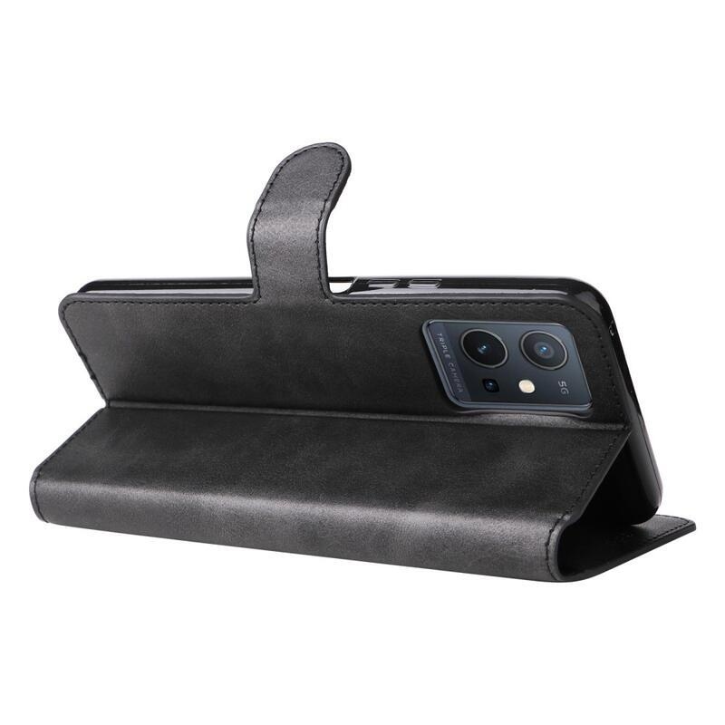Wallet peněženkové pouzdro na mobil Vivo Y55 5G - černé