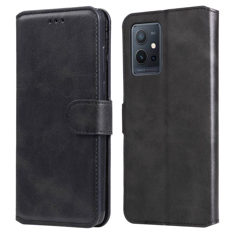 Wallet peněženkové pouzdro na mobil Vivo Y55 5G - černé
