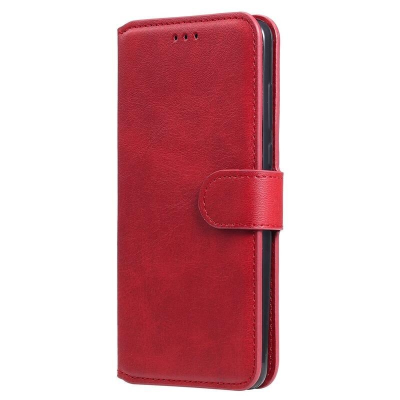 Wallet peněženkové pouzdro na mobil Vivo Y55 5G - červené