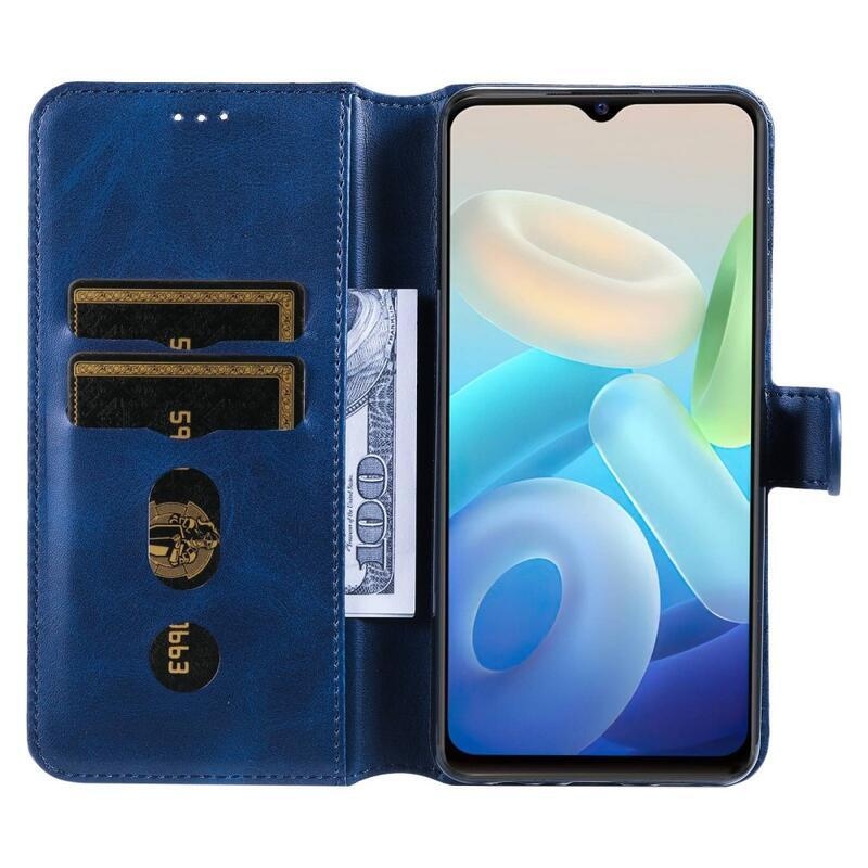 Wallet peněženkové pouzdro na mobil Vivo Y55 5G - modré