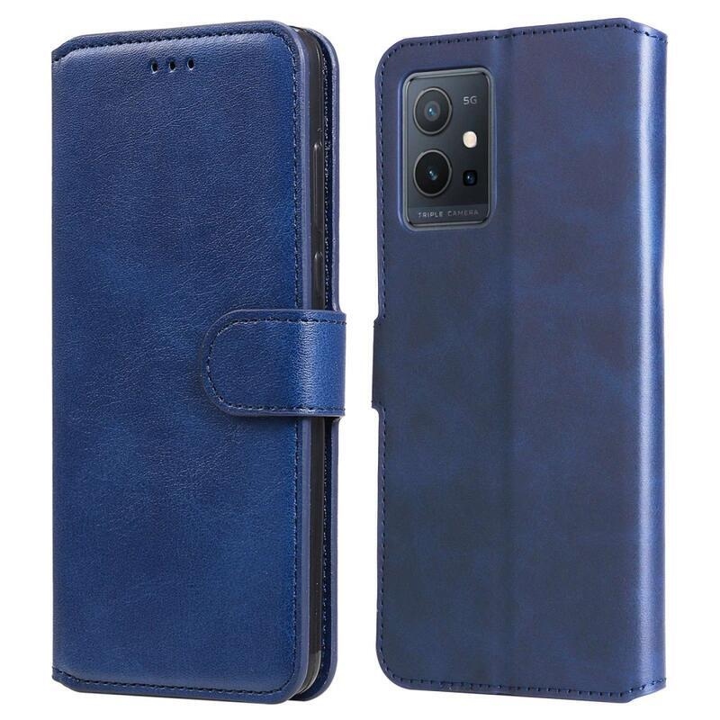 Wallet peněženkové pouzdro na mobil Vivo Y55 5G - modré