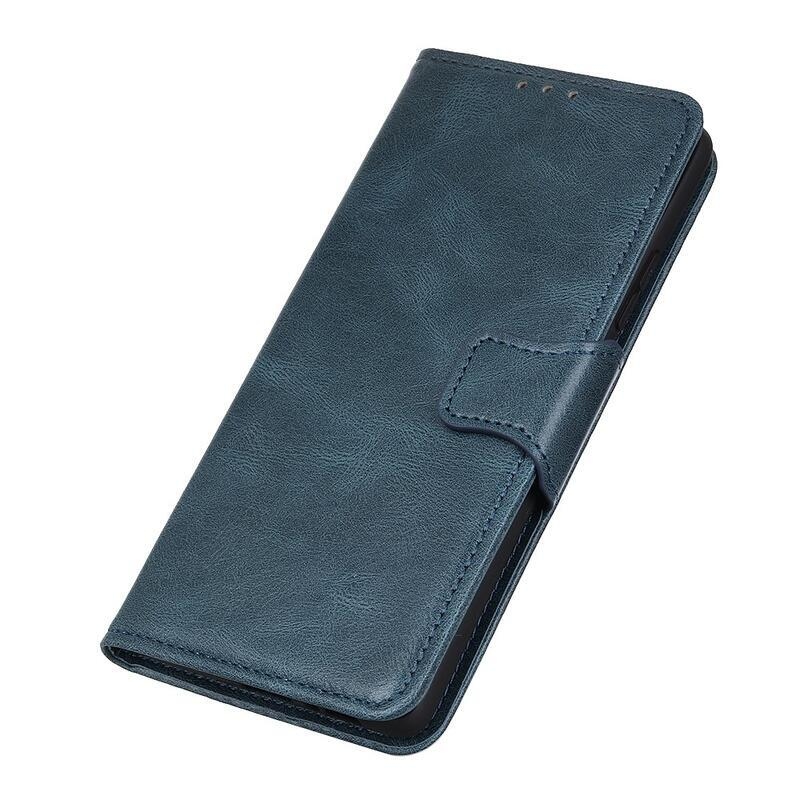 Wallet PU kožené peněženkové pouzdro na mobil Realme GT 5G - modré