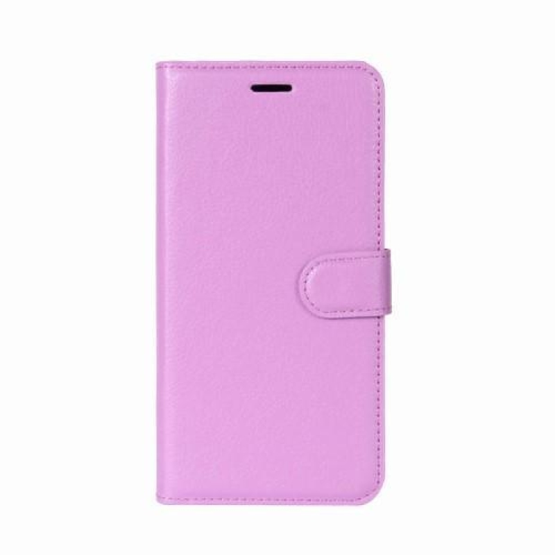 Wallet PU kožené pouzdro na Huawei P20 Lite - fialové