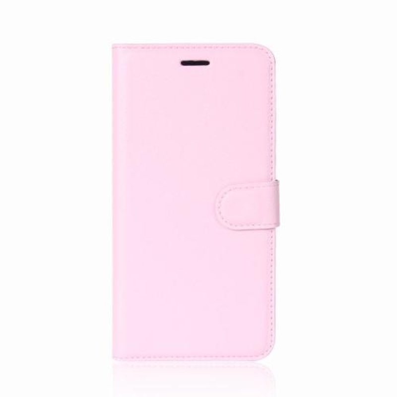 Wallet PU kožené pouzdro na Huawei P20 Lite - růžové