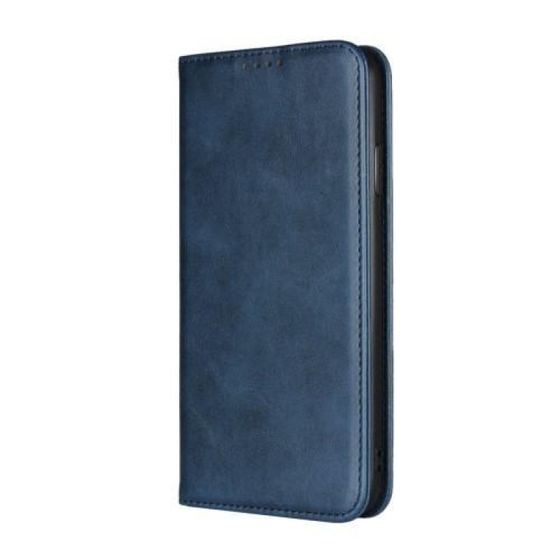 Wally PU kožené peněženkové pouzdro pro iPhone XS Max - modré