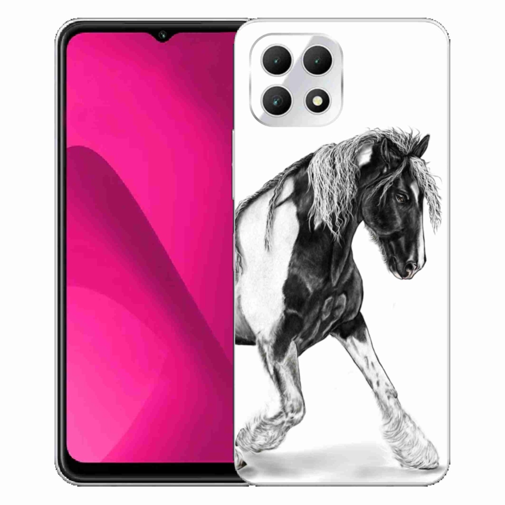 Gelový kryt mmCase na T-Mobile T Phone 2 - kůň