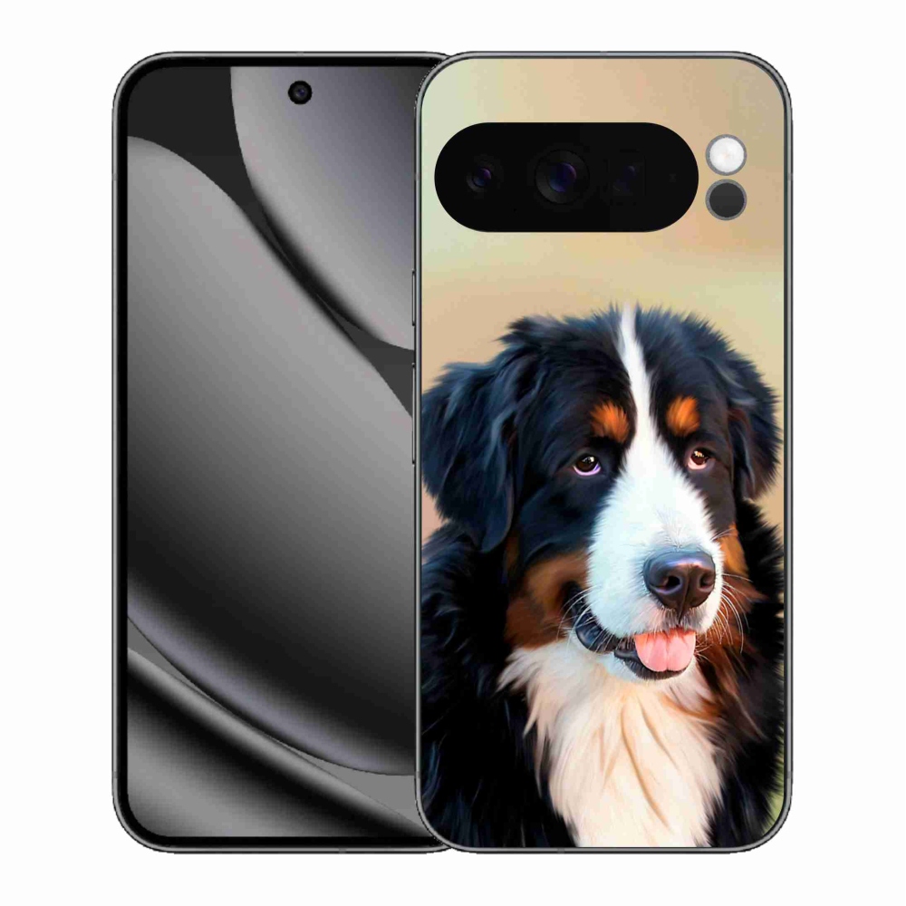 Gelový kryt mmCase na Google Pixel 10 Pro XL - bernský salašnický pes