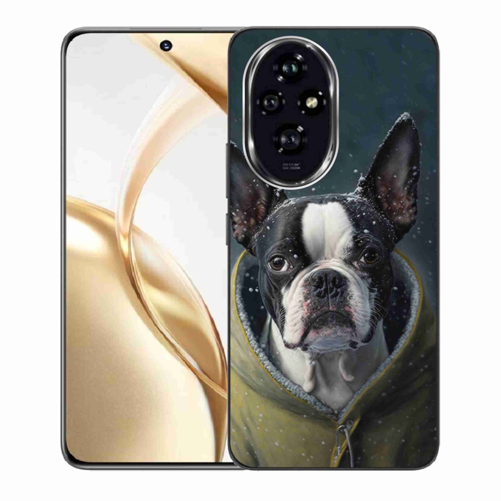 Gelový kryt mmCase na Honor 200 5G - buldoček
