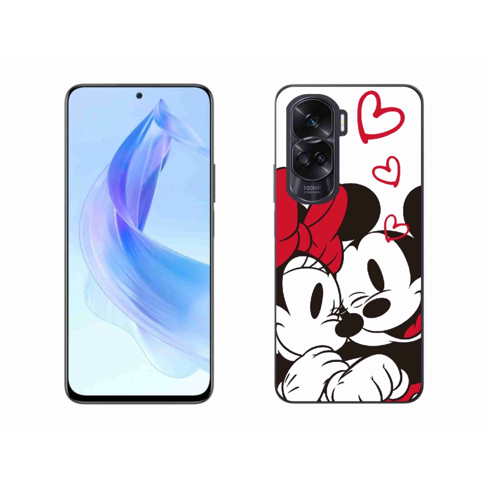 Gelový kryt mmCase na Honor 90 Lite - minnie a mickey