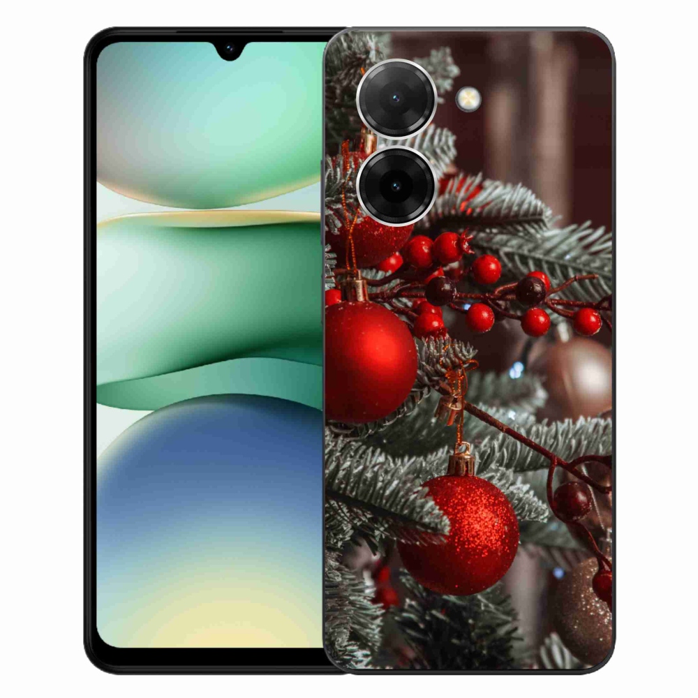 Gelový kryt mmCase na Xiaomi Redmi A5 (171.7x77.8x8.3mm) - vánoční ozdoby 2