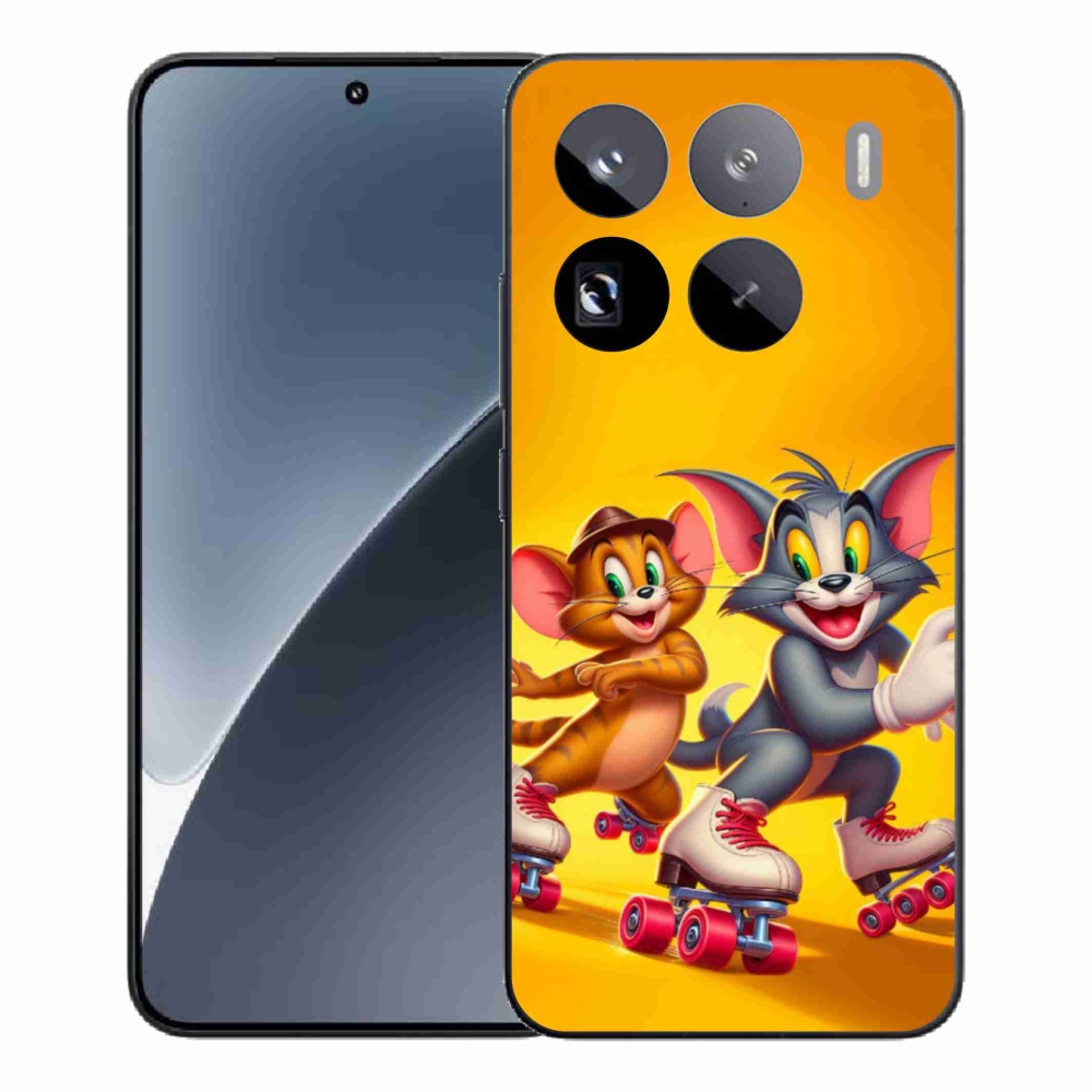 Gelový kryt mmCase na Xiaomi 15 Pro - tom a jerry