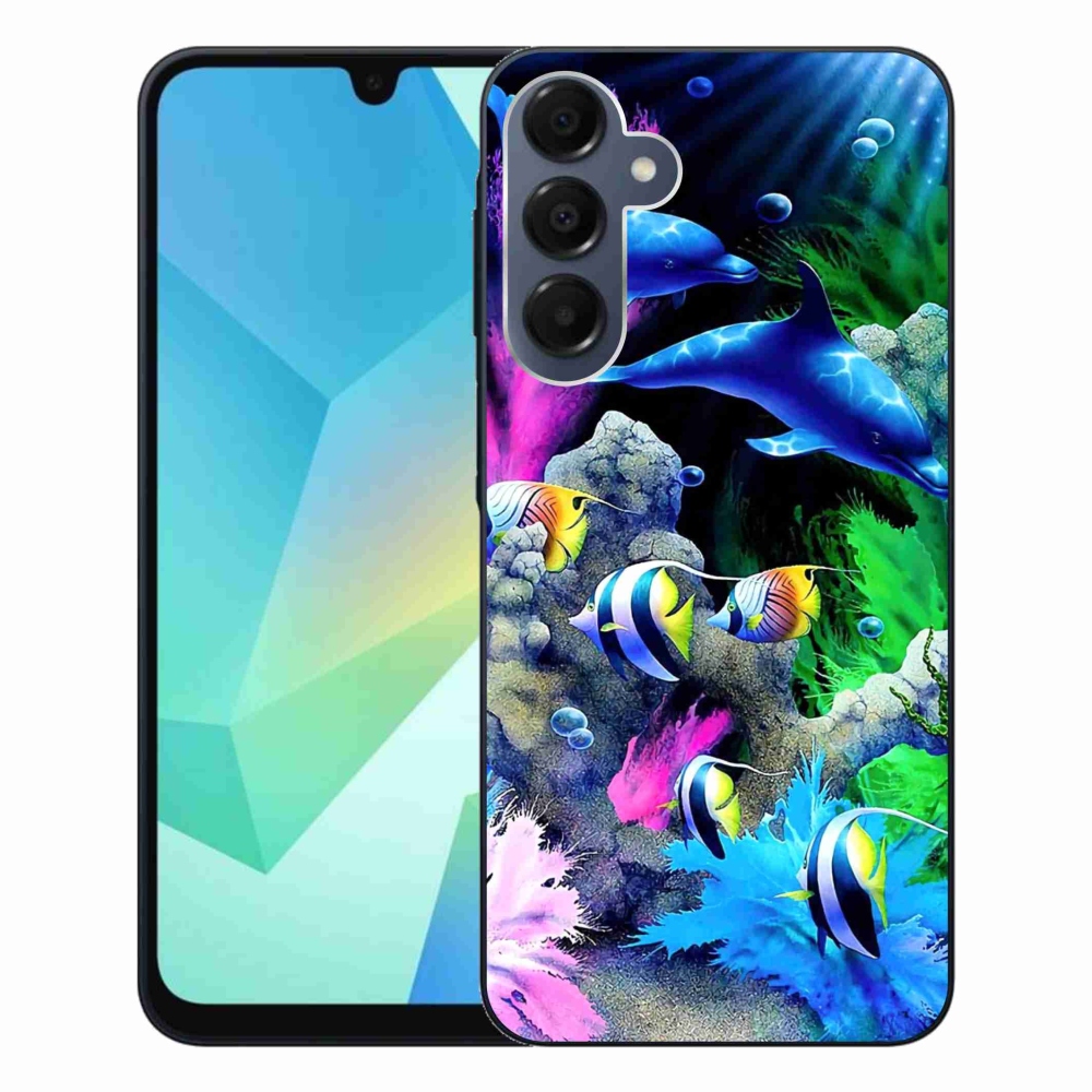 Gelový obal mmCase na Samsung Galaxy A16 4G/5G - mořský svět
