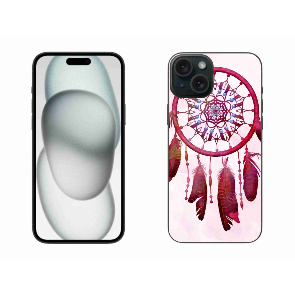 Gelový kryt mmCase na iPhone 15 Plus - lapač snů