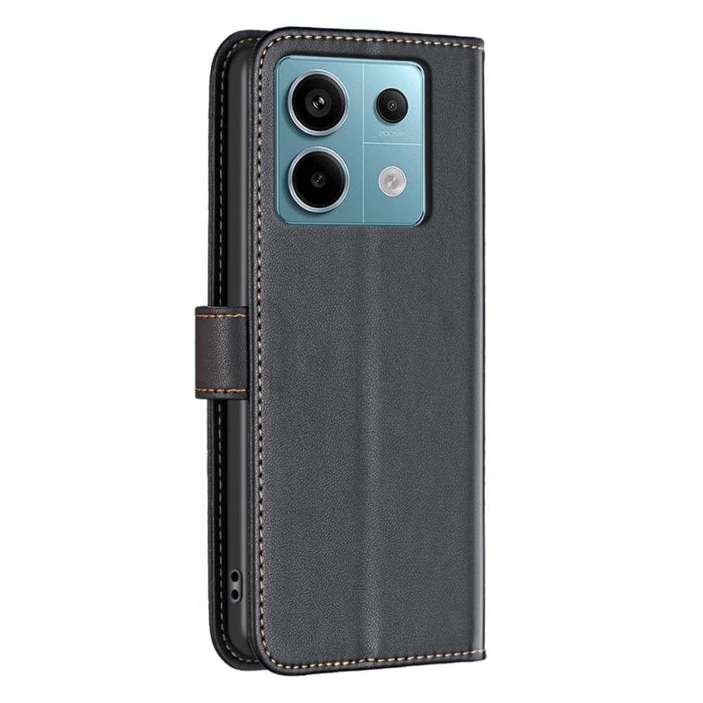 BNF knížkové pouzdro na Xiaomi Redmi Note 13 Pro 4G/Poco M6 Pro - černé