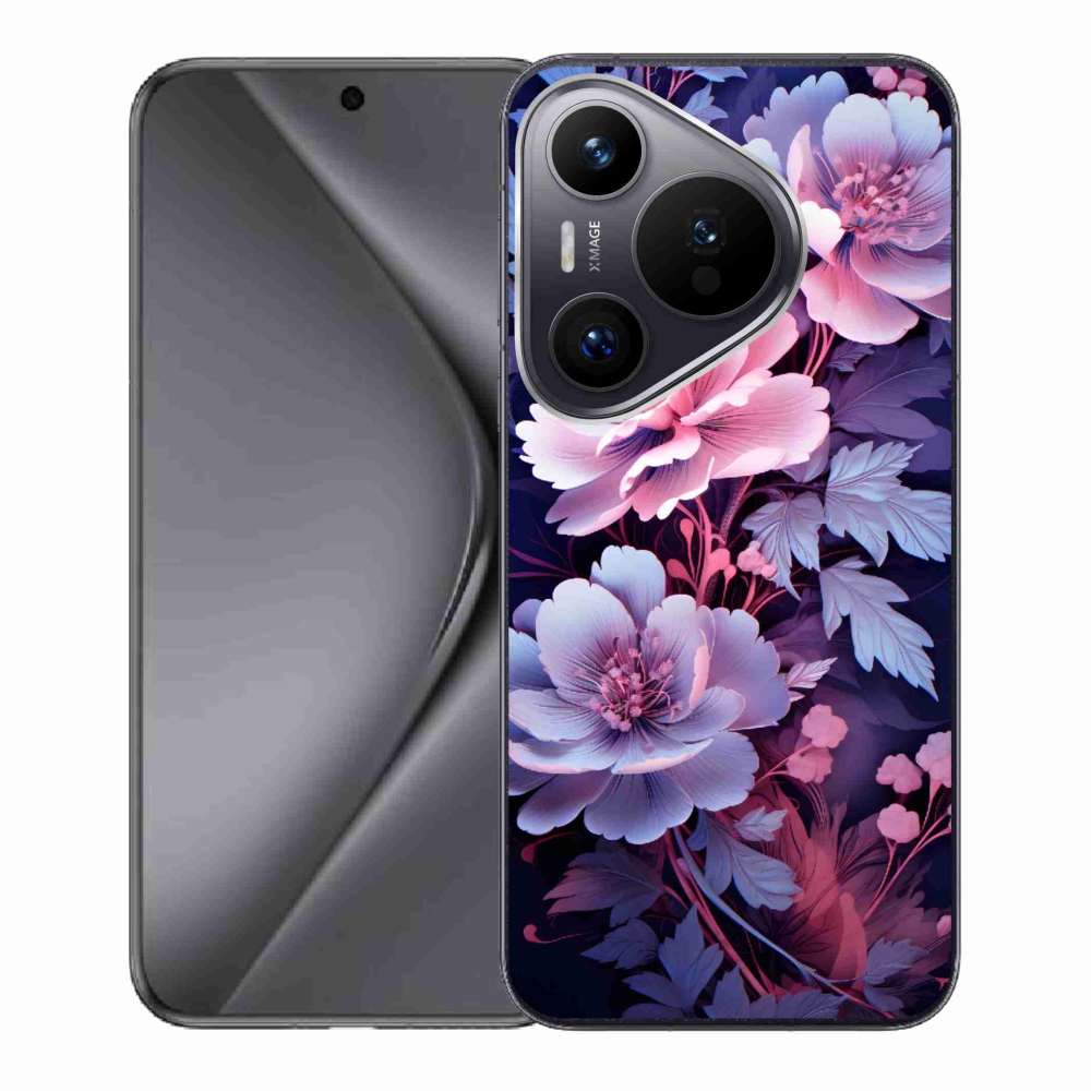 Gelový kryt mmCase na Huawei Pura 70 - květiny 11