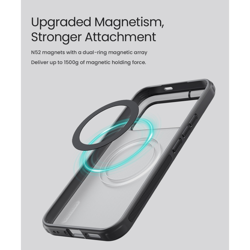 Nillkin Super Frosted PRO Magnetic Zadní Kryt pro Poco F9 Ultra Black