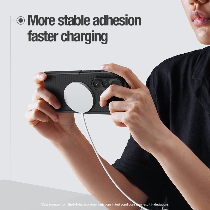 Nillkin Super Frosted FOLD Magnetic Zadní Kryt pro Samsung Galaxy Z Fold 7 Black