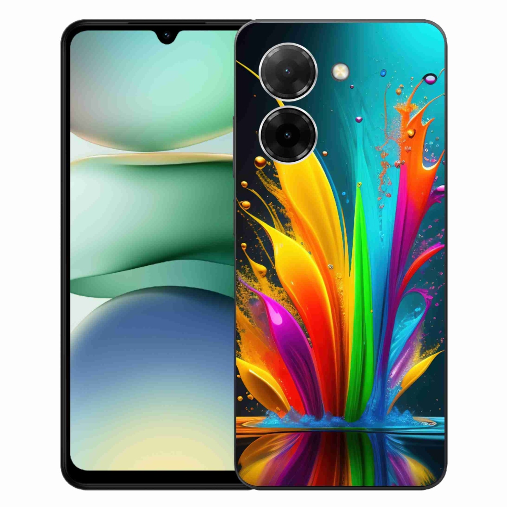 Gelový kryt mmCase na Xiaomi Redmi A5 (171.7x77.8x8.3mm) - abstraktní motiv 1